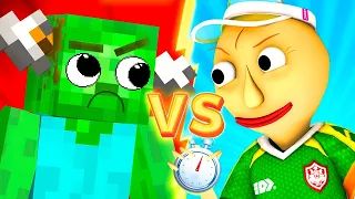 BALDI REMASTERED vs MONSTER SCHOOL - LA PELÍCULA (Español Animación Recopilación Parodia Animada 3D)