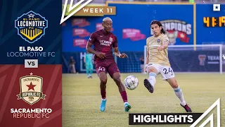 El Paso Locomotive FC vs. Sacramento Republic FC - Game Highlights| 05-18-2022