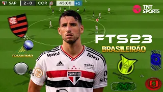 FTS 23 MOD BOMBA PATCH ATUALIZADO PARA ANDROID COM EUROPEU BRASILEIRÃO & NARRAÇÃO