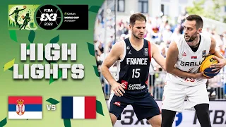 Serbia v France | Men | Highlights | Crelan FIBA 3x3 World Cup 2022