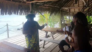 moment magique avec Lagoon Services à Bora Bora