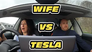 My wife’s first impressions of my 2021 Tesla Model 3 Dual Motor and I even let her drive it!