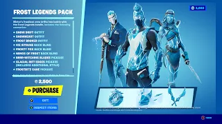 Fortnite - FROST LEGENDS PACK RETURNS!!!