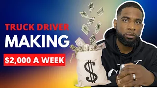 Is $2,000 a week good pay for a company truck driver? 🤔#trucking #truckdriver #pay