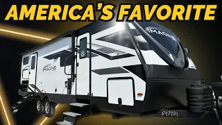 America's favorite family travel trailer RV is even better for 2024 | Grand Design Imagine 2800BH