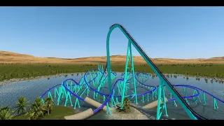 intamin hyper coaster || Nolimits 2 || FVD++