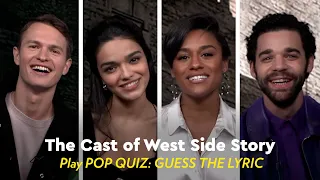 West Side Story Cast “Feels Pretty” Lip Syncing Iconic Songs | POPSUGAR