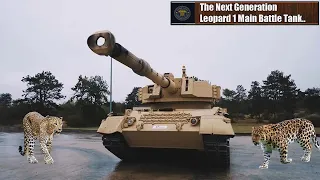 The Next Generation Leopard 1 Main Battle Tank Fitted with Cockerill 3105 Turret.