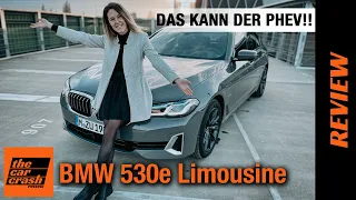 BMW 530e (2021) Jessi zeigt euch die Plug-in Hybrid Limousine! 🔌 Fahrbericht | Review | Test | G30