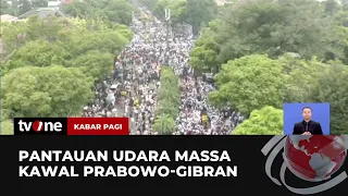 Kemeriahan Iring-iringan Prabowo Gibran Ke KPU | Kabar Pagi tvOne