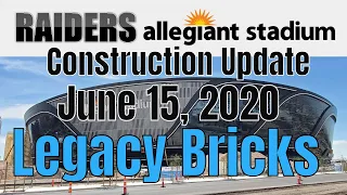 Las Vegas Raiders Allegiant Stadium Construction Update 06 15 2020