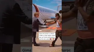 Gims dit aurevoir au Maroc C'était un beau séjour passé avec sa Famille se tire de la zone 🇲🇦🤴❤️