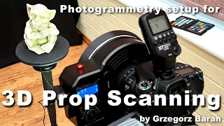 Photogrammetry Setup for Indoor 3D Prop Scanning