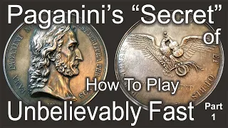 How to Play "Unbelievably" Fast on the Violin: Paganini's Magical Secret / Lesson 7a