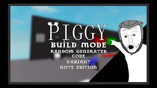 Piggy Build Mode | Custom Events Showcase - Random Generated Code (Note Edition)