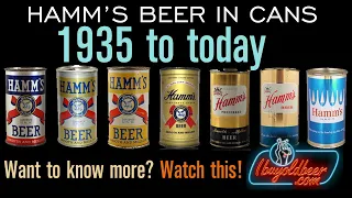 Beer Cans of Hamm's Brewing Company : 1935 to Now - I Buy Old Beer