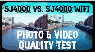 SJCAM SJ4000 vs. SJCAM SJ4000 WIFI - Photo & Video Quality Test