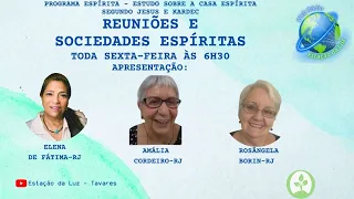 REUNIÕES E SOCIEDADES ESPÍRITAS