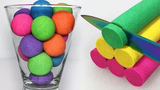 Very Satisfying Drop and Squish Compilation 280 Kinetic Sand ASMR