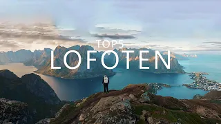 Die 5 schönsten Orte | Lofoten, Norwegen (Hotspots & Geheimtipps) Untertitel CC