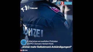 Polizist sendet Email an FPÖ er hat keine Lust mehr