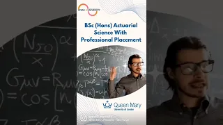 BSc (Hons) Actuarial Science with Professional Placement #mathematics #actuary #ukstudyvisa #actuary