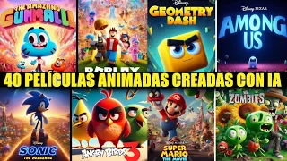 40 PELÍCULAS ANIMADAS CREADAS con IA que TODOS QUISIERAMOS VER (ESPECIAL MEDIA HORA)