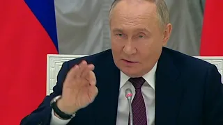 Путин и новый состав правительства. Первая встреча