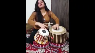 tabla performance by rydhm girl reshma pandit 🔥🔥🔥 #shorts