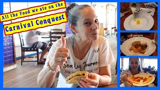 Food on the Carnival Conquest - The BEST of the BEST!