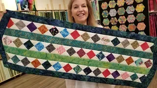 SCRAPS NO MORE!!! Donna's Scrap Buster Table Runner