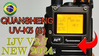 2024 QUANSHENG NOVA ATUALIZAÇÃO - FIRMWARE- IJV V2.7 (2024.01.03) - DSB/CW/FM /AM 18 A 1300 MHZ