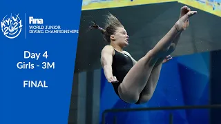 Re-LIVE | Day 4 - Girls - 3m Final