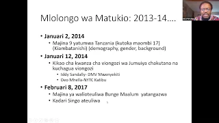 Mrejesho: Majadiliano na DICOTA kuhusu Mchango wa Uraia Pacha 2014
