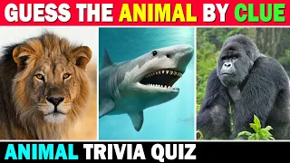 Guess the Animal by Clue | Animal Trivia Quiz