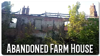 Abandoned Farmhouse Everything Left Behind. Norfolk. 'Gingerbread Farm'.