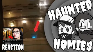 Top 7 SCARY Ghost Videos For Intense GOOSEBUMPS | Haunted Homies React