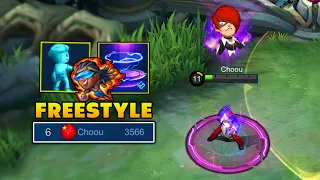 EX TOP 6 GLOBAL CHOU INSANE FREESTYLE GAMEPLAY !!!