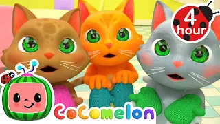 Mittons For Three Little Kittens! | CoComelon | Sing Along for Kids | Moonbug Kids Express Yourself!