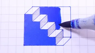 Easy 3D Illusions - Trick Art to Test Your Brain!