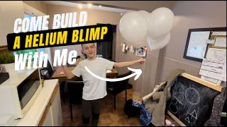 My Blimp Building Experiment with Helium Balloons