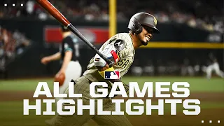 Highlights from ALL games on 5/4! (Luis Arráez laces 4 hits in Padres debut, A's put up 20!)