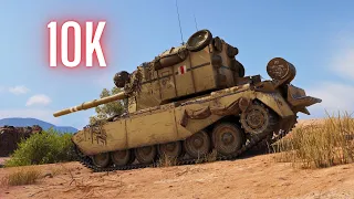 World of Tanks FV4005 Stage II  10K Damage & 3x FV4005 Stage II