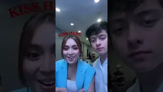 Kathniel cuties 🥰 #kathniel #danielpadilla #kathryn