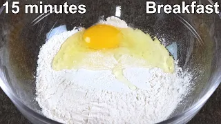 Easy and Simple Breakfast Recipe in 15 minutes