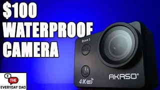 The CHEAPEST Waterproof Action Camera on Amazon!  The Akaso Brave 5