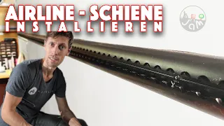 Zurrschiene installieren