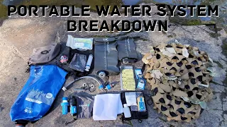 Long-term sustainable water kit: 80+Gallons a day|TUSC|Bug Out|Minute Man|