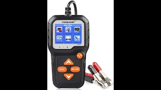 Konnwei KW650 Battery Tester and Charging System Analyzer Review