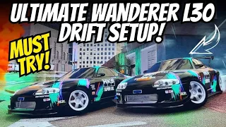 CarX Drift Racing Online BEST ULTIMATE Wanderer L30 Drift Setup